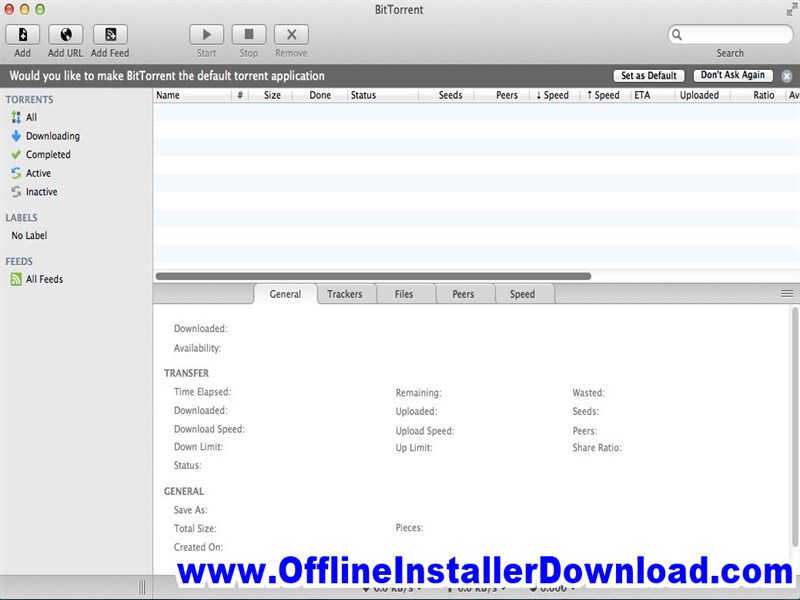 Bittorrent download, software free For Mac